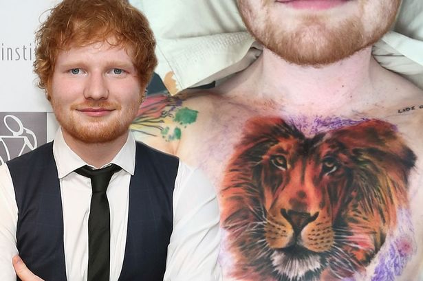 Ed Sheeran net worth , Tattoos